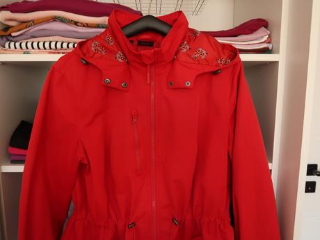 Dámska jarná dlhšia bunda bonprix veľkosť 46 + 48, bonprix,46