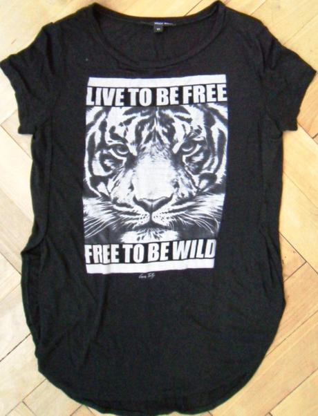 Tričko s tigrom, tally weijl,xs