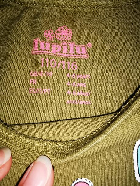 Šaty, lupilu,110