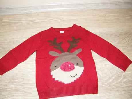 Vianočný svetrík so sobíkom, 92