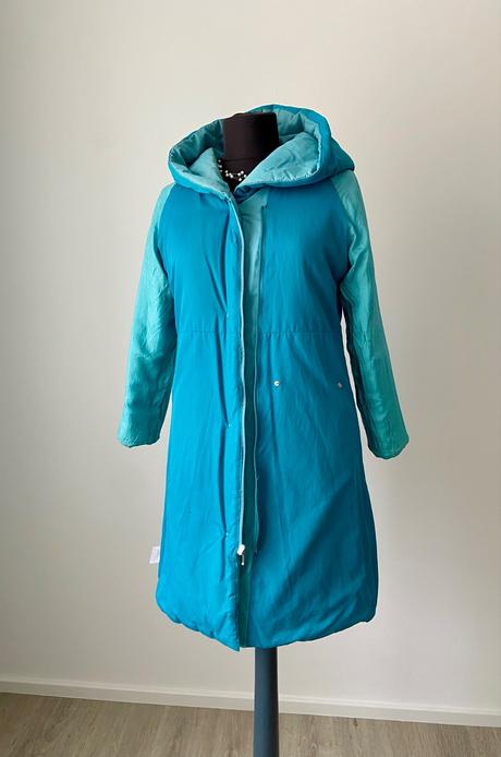 Kenzo jungle vintage vatovaný kabát, xs