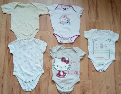 Body krátky rukáv -5ks, 62