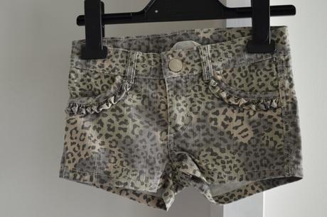 Leo šortky s volánikmi, h&m,104