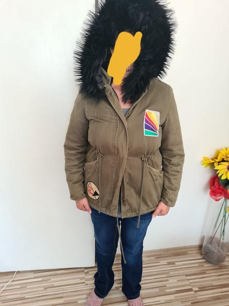 Zelena zimná bunda, m