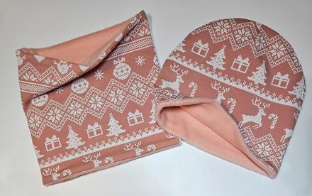 Zimný set, čiapka a nakrčník, 