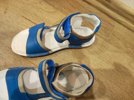 Kožené sandále barefoot ddstep, d.d.step,37