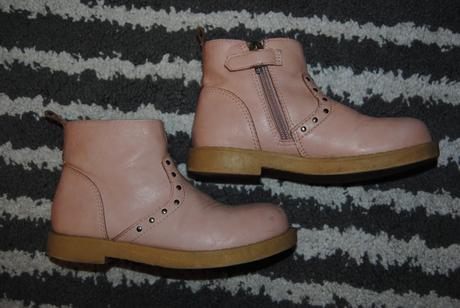 Kotníkové kožené čižmičky, h&m,29