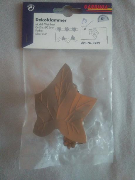 Dekoračná spona (na záclony alebo obrus), 