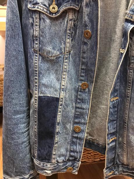 Trendy riflovka, zara,164