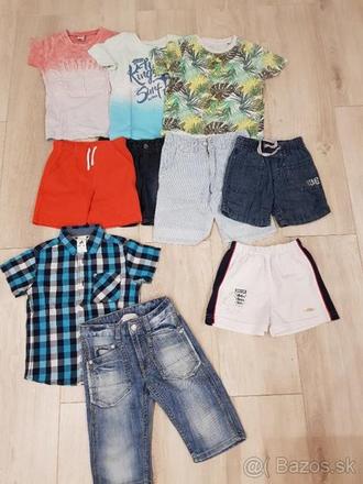 Sada letné oblečenie pre chlapca veľkosť 104-110, 104–116