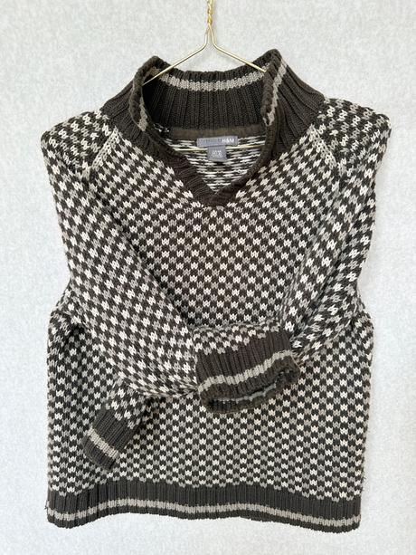 Vzorovaný pulóver - darujem k nákupu, h&m,128