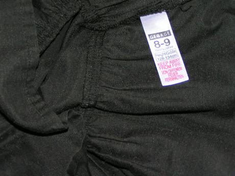 Čierna sukňa, george,134