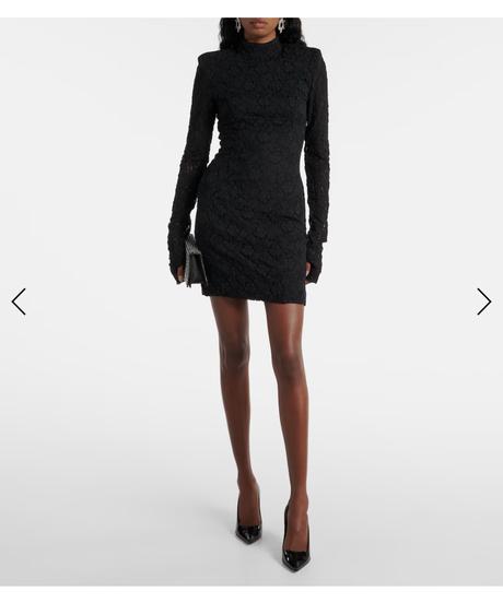 Čipkované šaty rotate, xs