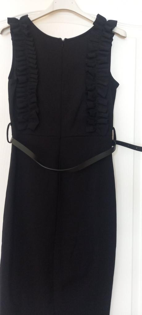 Čierne mini šaty, s