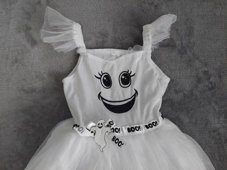 Strašidielko boo karnevalové šaty veľ.98-104,