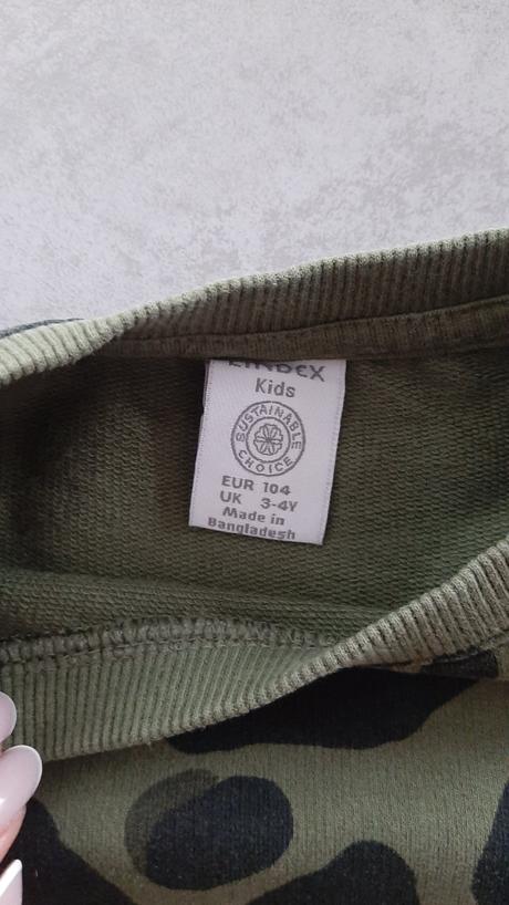 Mikina s gepardím vzorom, lindex,98