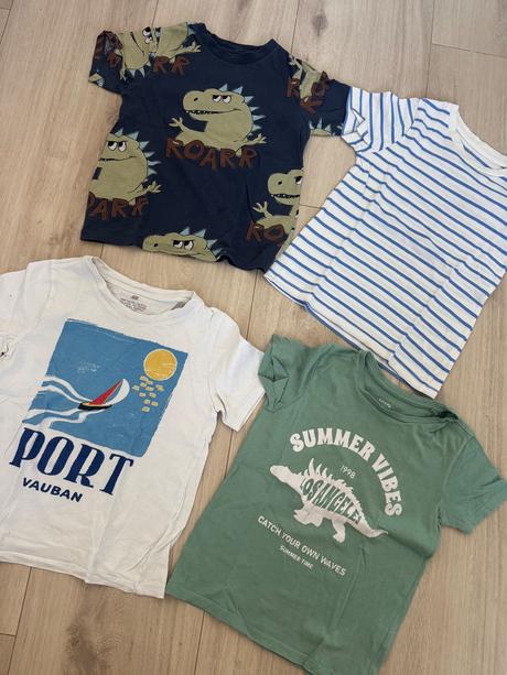 4ks trička h&m, h&m,110