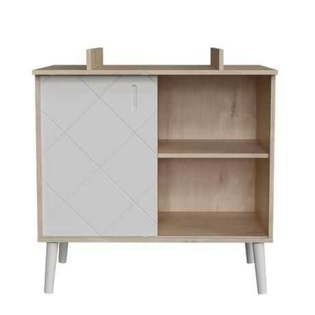 Faktum peak natural oak & white komoda, 