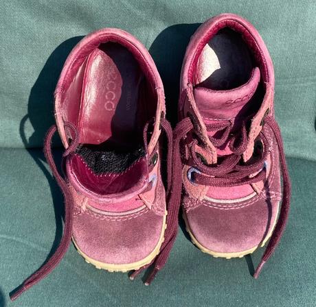 Celokožené topánočky, ecco,23