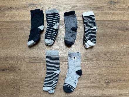 Ponožky lupilu 27-30 nosené, lupilu,27