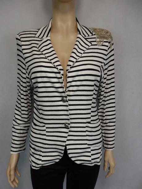 Kvalitný úpletový blejzer, m