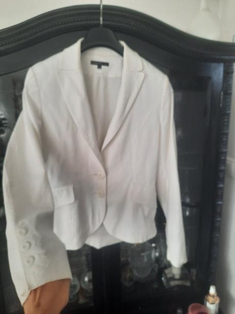 Bavlnené sako akoby ľanové, kappahl,m