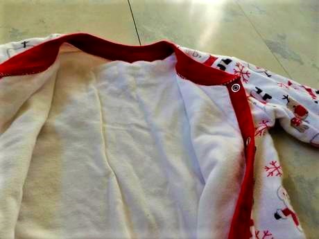 Zateplený duplovaný overal na spanie, 92