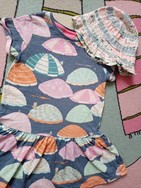 Next siatky/tunika a klobucik, next,104