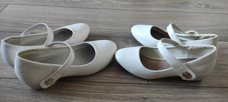 Biele lakovky na podpatkoch, 31