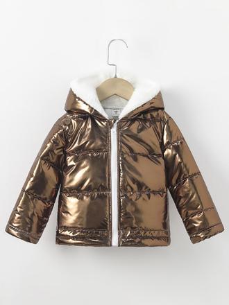 Zimná vetrovka oteplená kožušinkou poštovné zdarma, 104 / 110 / 116 / 122