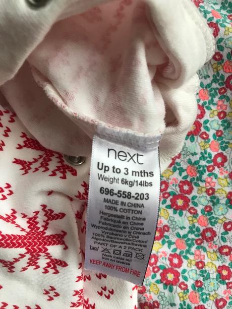 3x pyzamko next velk. 62, next,62