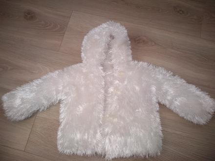 Huňatý svetrík pre dievčatko, 80