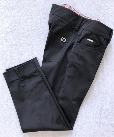 Amy gee čierne nohavice s pukmi, veľ. 36, 36