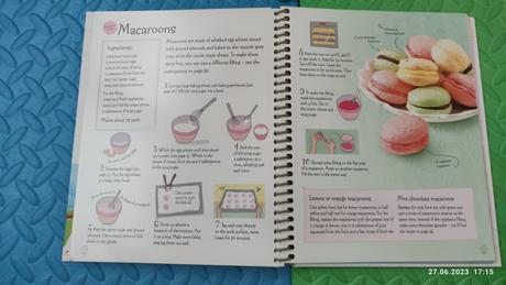 Children's book of baking cakes,