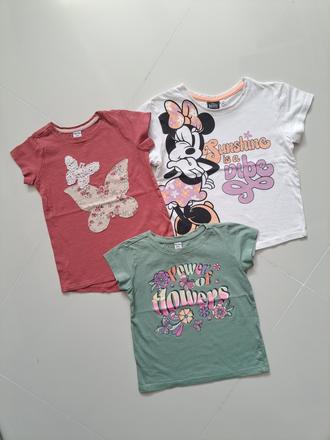 Tričká 3ks, dopodopo,110
