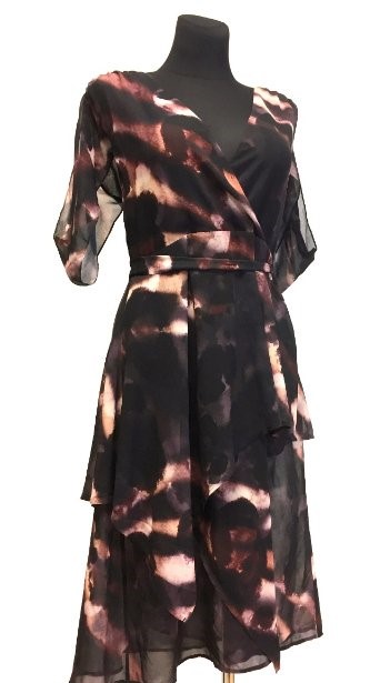 Krásne ľahučké šaty na leto aj ako spoločenské, m