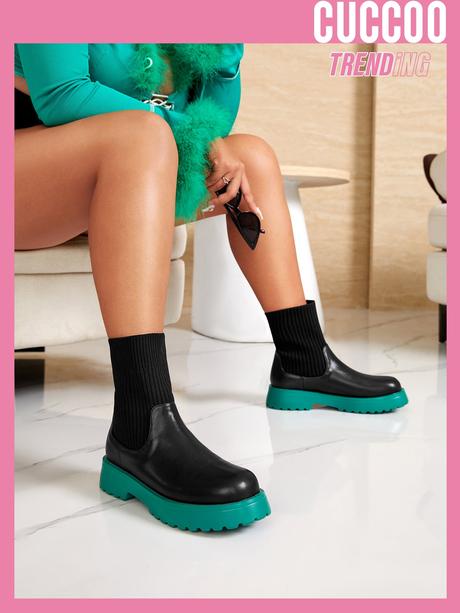 Topánky slim on s farebnou podrážkou, 36 - 41