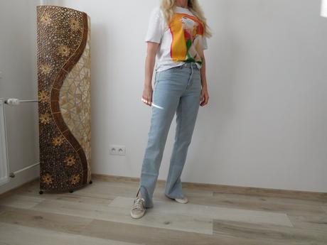 Zara tričko overisze-s,m,l,xl, bavlnené,, s