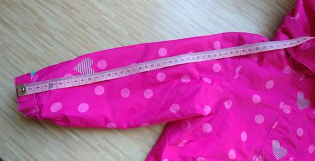 Bodkovana bundicka so srdieckami tchibo, tchibo,98