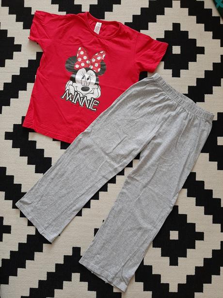 Pyžamko z tenšej bavlny aj na leto 7-8r, 9-10r., disney,134