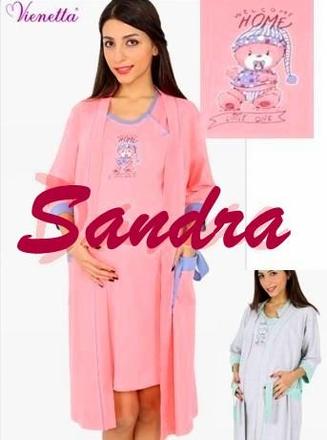 Tehotenská súpravička župan a nočná košeľa, vienetta secret,l / m / s / xl / xxl