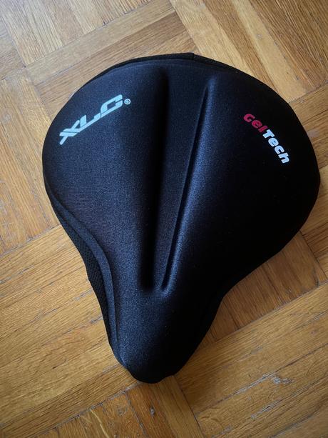 Gélový poťah na sedlo bicykla, 