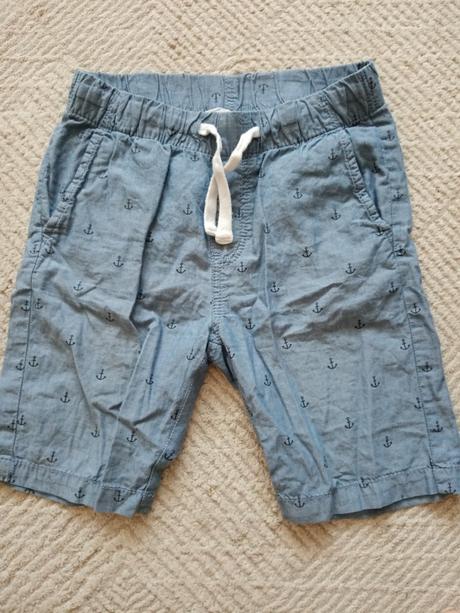 Sortky h&m, vel. 116 s kotvami, h&m,116