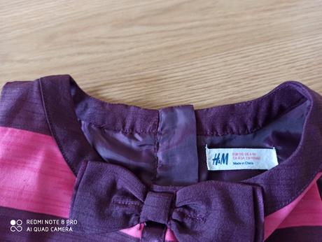 Spoločenské saty, h&m,110