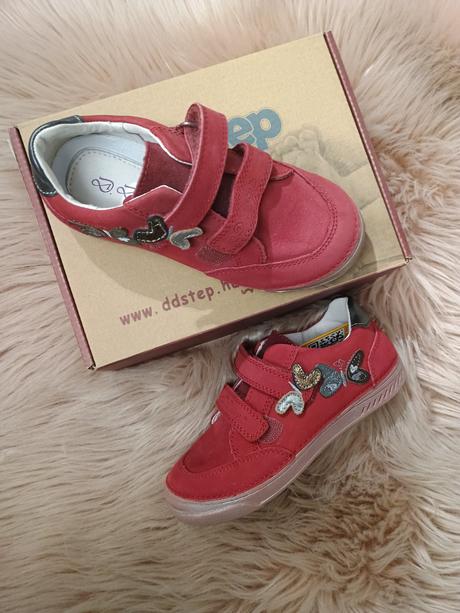 Detské kožené topánky  d.d.step 17010569 b, d.d.step,30