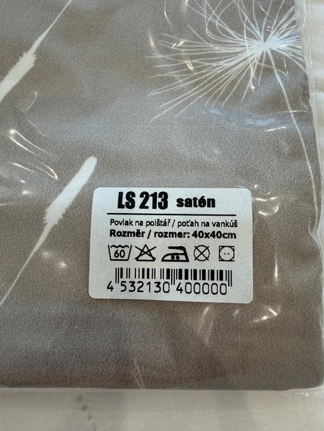 Luxusné saténové obliečky na vankúšiky jimi textil, 