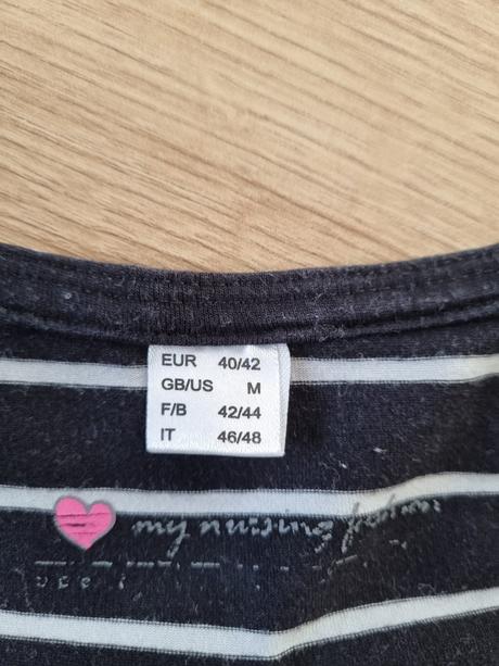 Tričko na dojčenie dlhý rukáv, bonprix,l