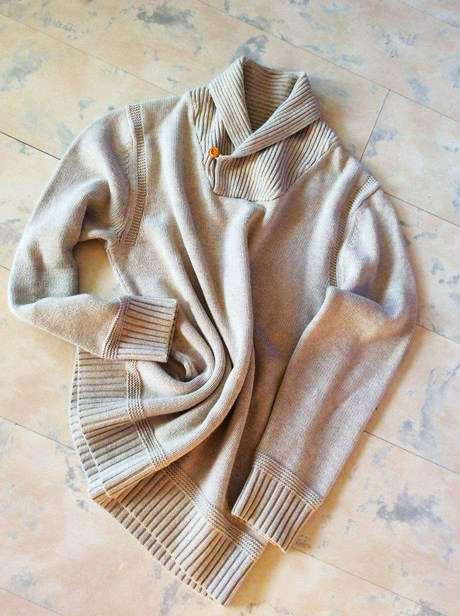 Kvalitný teplý pulóver, l