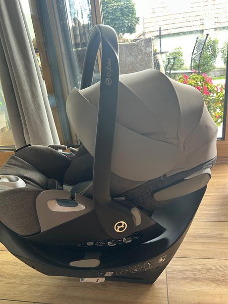 Vajíčko cloud z-isize mirage grey s izofixom, cybex