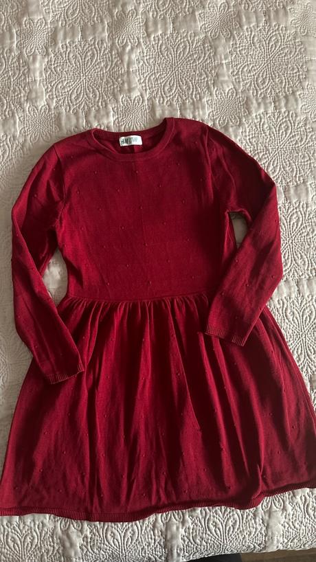 Pletené šaty, h&m,134